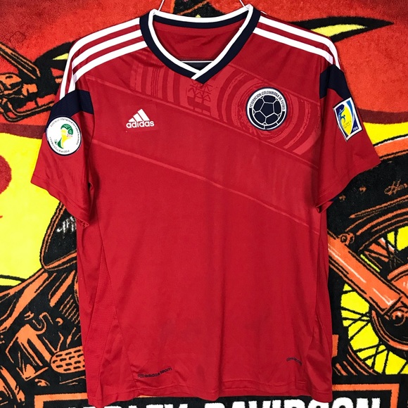 red colombia jersey